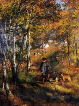 jules le couer in Wald von Fontainebleau Pierre Auguste Renoir Ölgemälde